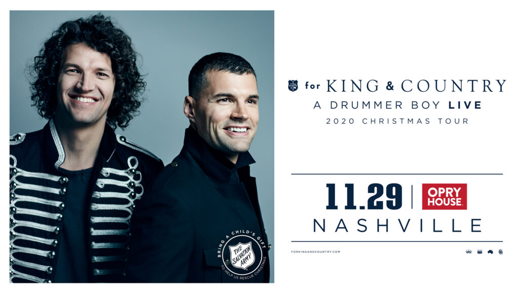 For King And Country December 2025