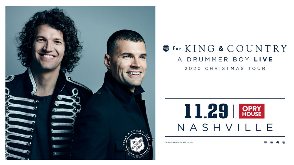 For King And Country Plays Christmas Show At Grand Ole Opry House